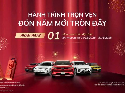 VinFast triển khai chương trình khuyến mãi Tết 2026